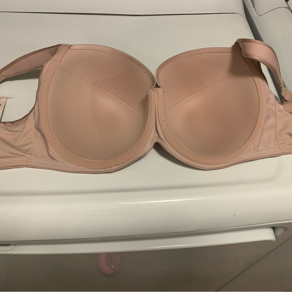 Soma Beige stunning support smooth full coverage lightly lined bra 34G - Picture 3 of 4